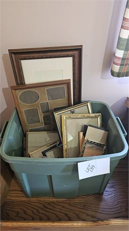 Mixed Size Picture Frame Lot