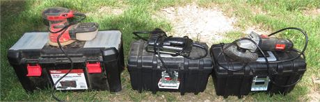 Sander, Brad Nailer, Angle Grinder