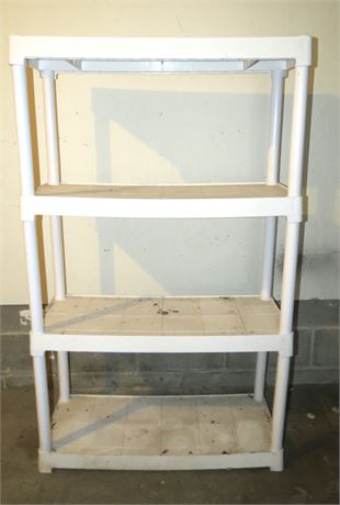 Plastic Storage Shelf