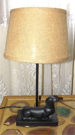 Dog Table Lamp