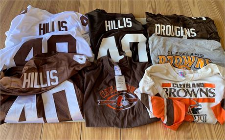 Cleveland Browns Payton Hills Jerseys, Reuben Droughns Jersey, Browns T-Shirts