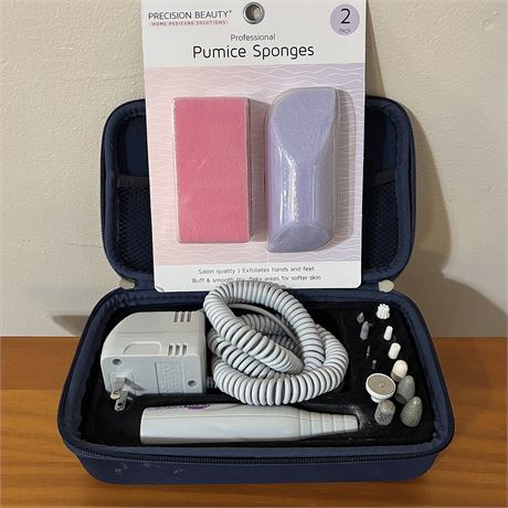Pedi Nova Mani/Pedi System with New Pumice Sponges