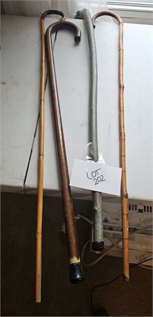 Vintage Walking Canes- Size & Style Vary