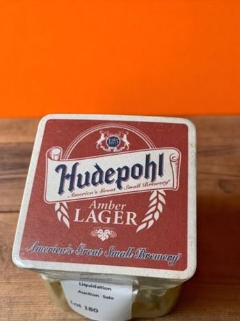 Hudepohl Amber Lager Unopened Drink Coaster Set