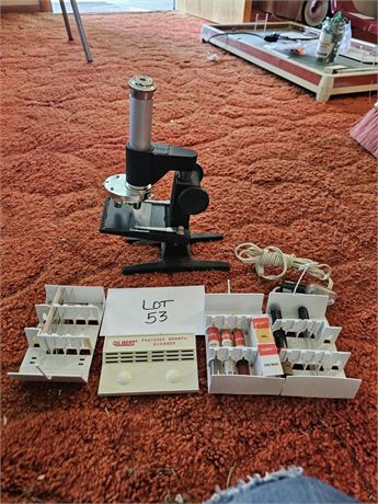 Vintage Gilbert Microscope & More