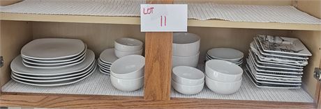 Cupboard Cleanout- Denmark Plates, BIA Fruit Bowls, Snack Plates & More