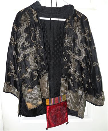 Vintage Chinese Jacket, Purse