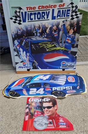 Jeff Gordon Cardboard Signs