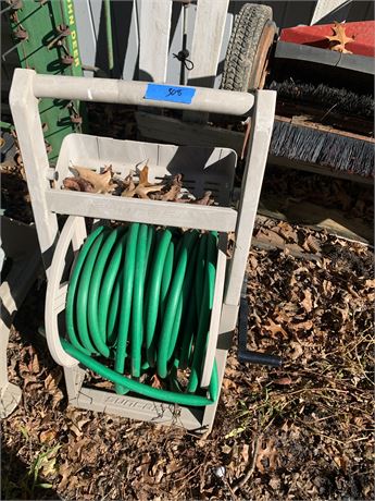 Hose Reel With Hose