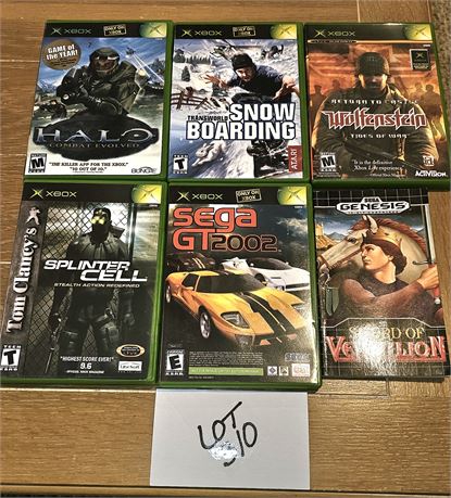 Mixed XBOX Games