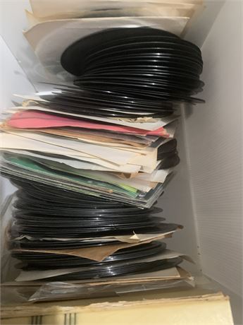 Vintage 45 Record Lot - 1970s & More