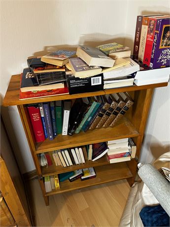 Book Shelf, Books, VHS