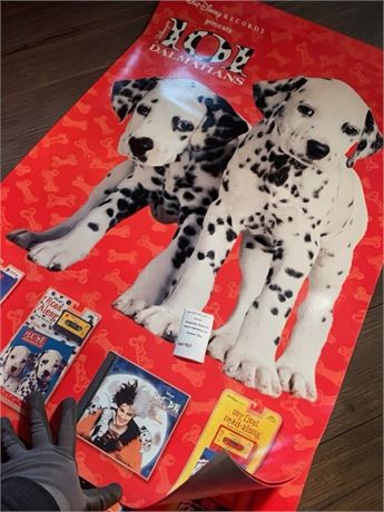 101 Dalmatians Pongo and Perdita Promotional Poster, Candace Bergen Poster