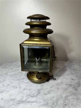The Castle Lamp Co. Model 204 Brass Lantern