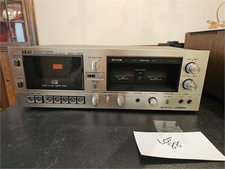 AKAI Quick Reverse Cassette Deck GXC-735D