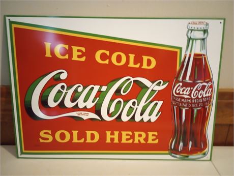 Coca-Cola Tin Sign
