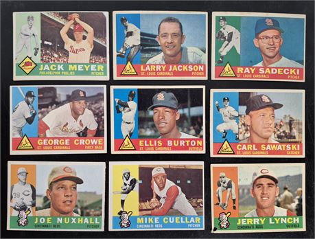 1960 Topps Baseball Cards