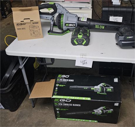 EGO Cordless Power Blower With Charger & Battery