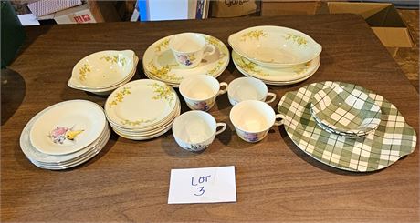 Mixed Dinnerware Pieces, Royal , Taylor Smith & More