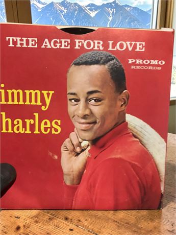 Rare Promotional Vinyl Record Albums/Sleeves The Age For Love by Jimmy Charles