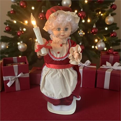 Trim A Home 24" Animated Mrs. Claus Doll