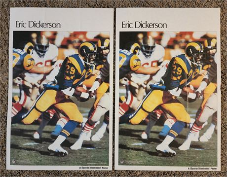 Eric Dickerson Sports Illustrated's Poster