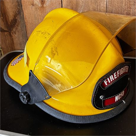Authentic Fireman's Helmet with Face Shield
