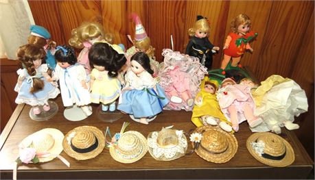 Mixed Lot: Madame Alexander & Little Women Dolls