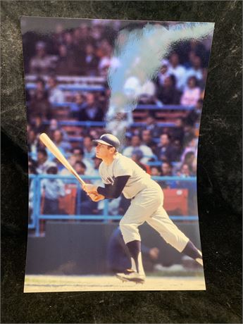 Mickey Mantle Color Photo