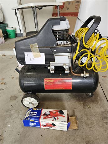 Central Pneumatic 2hp 8Gal Air Compressor