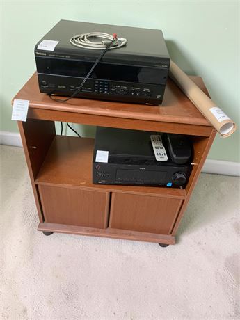 Vintage Wooden TV Stand (STAND ONLY)