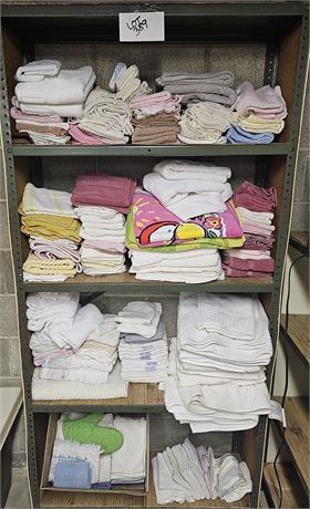Large Towel Cleanout: Rags / Washcloth's & More