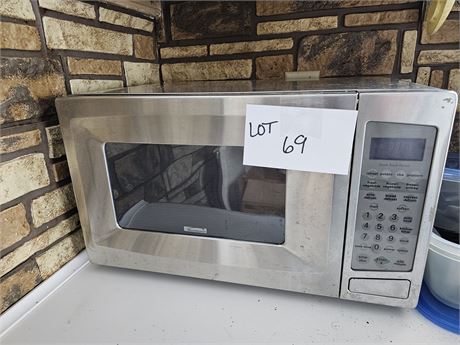 Kenmore Stainless Steel Microwave