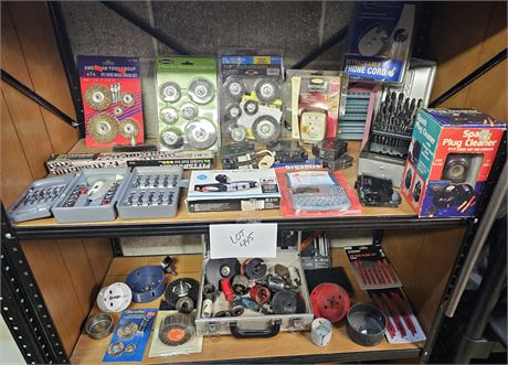 Mixed Wire Wheels / Saw Blades / Hole Saws / Tools & More