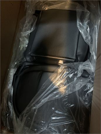 2019–2021 Chevy Silverado Crew Cab Black Leather Full Seat Kit