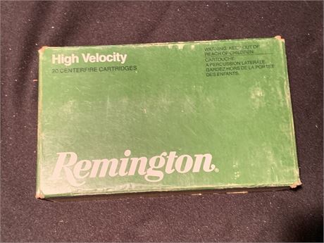 Remington High Velocity 20 Center Fire Cartridges 280 Remington 140GR