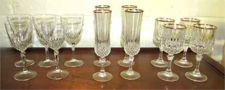 Crystal Wine,  Champagne Glasses