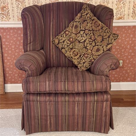 Smith Bros. Wingback Style Side Chair - 41"T x 29"W