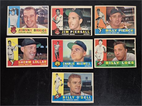 1960 Topps Baseball Cards