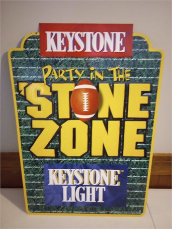 Keystone Light Beer Sign