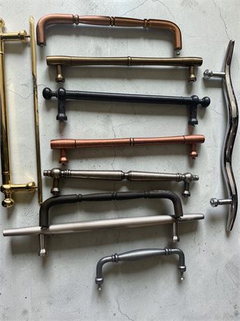 Hardware Lot - Vintage Decorative Metal Cabinet Pulls & Handles