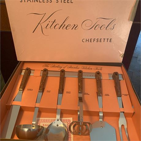Chefsette Stainless Steel kKtchen Tools The Sterling of Stainless Kitchen Tools