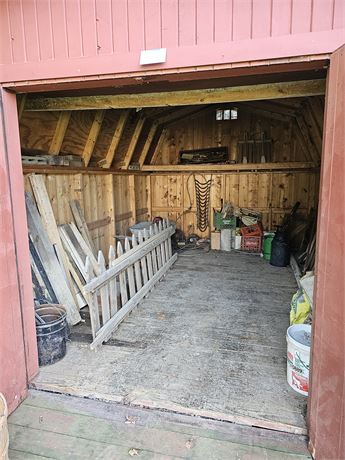 Shed Cleanout:Metal/Project Wood/Tire Chain/Hand Tools/Yard Tools & More