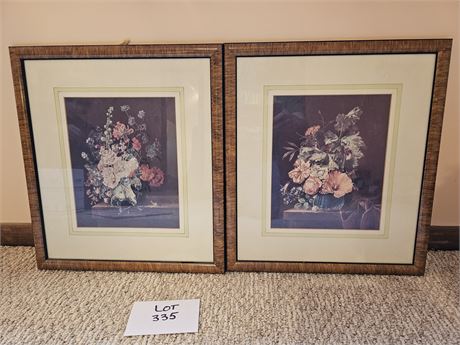 Ethan Allen Wall Decor Prints Floral Still Life