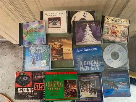 CD Lot Of 14 Christmas Music The Nutcracker Mannheim Steamroller