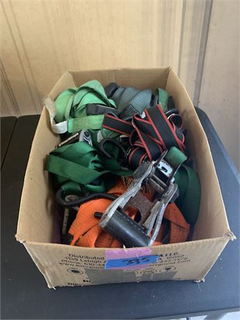 Used Ratchet Strap Lot