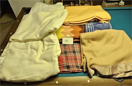 Mixed Size Blanket Lot