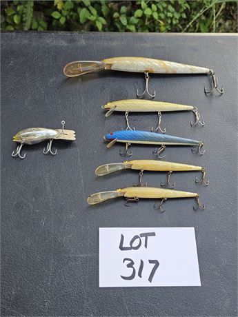 Vintage Fishing Lures- Rebel Minnow, Floaters & More