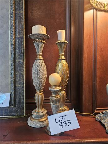 Mixed Candlestick Lot