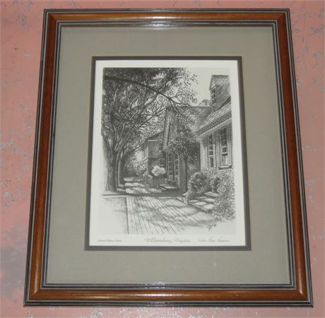 "Williamsburg, Virginia" Print